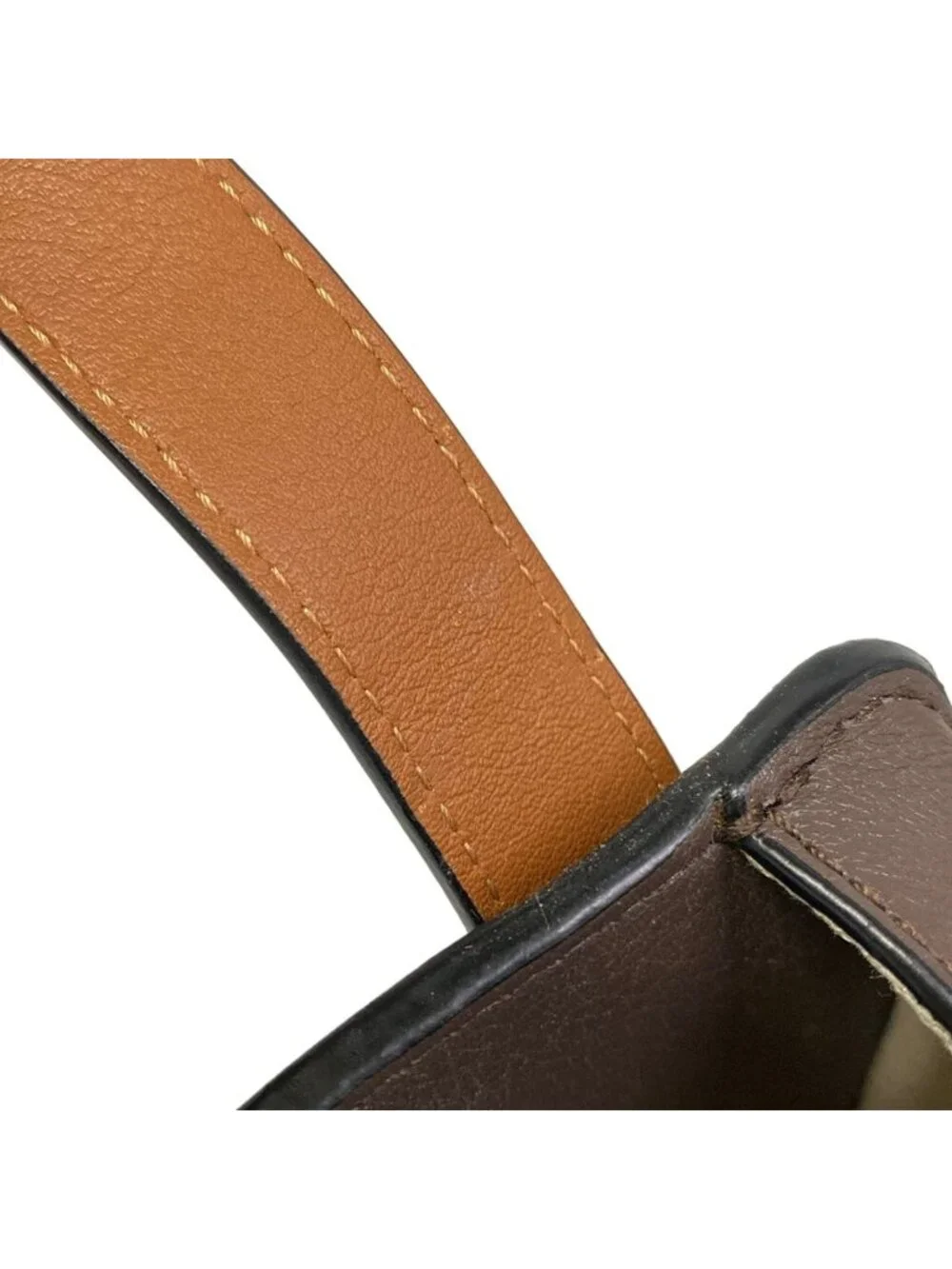 Loewe Handbag Hammock Bag Small Dark Brown Bordeaux Tricolor Leather